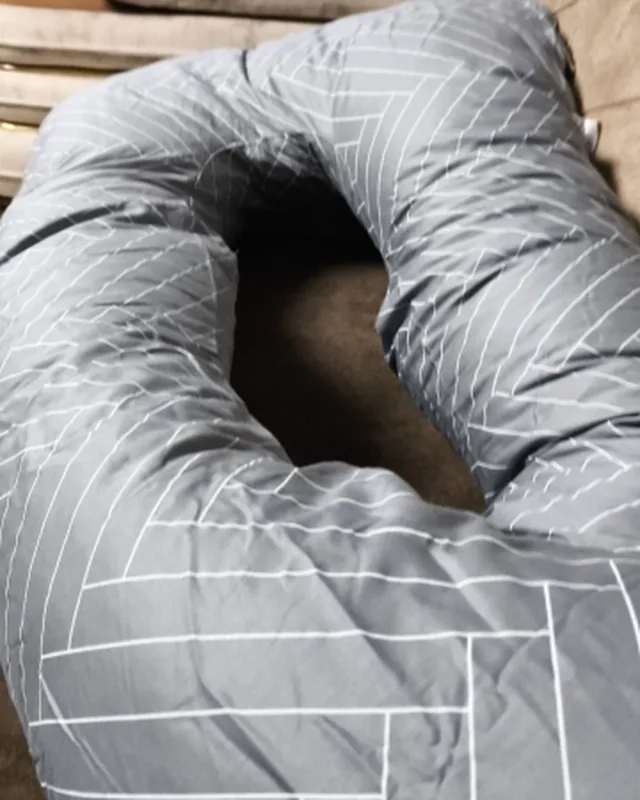 The Pregnancy Pillow U-shaped pregnancy pillow, photographed by a buyer in Israel